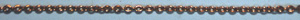 14 link per inch chain, brass finish